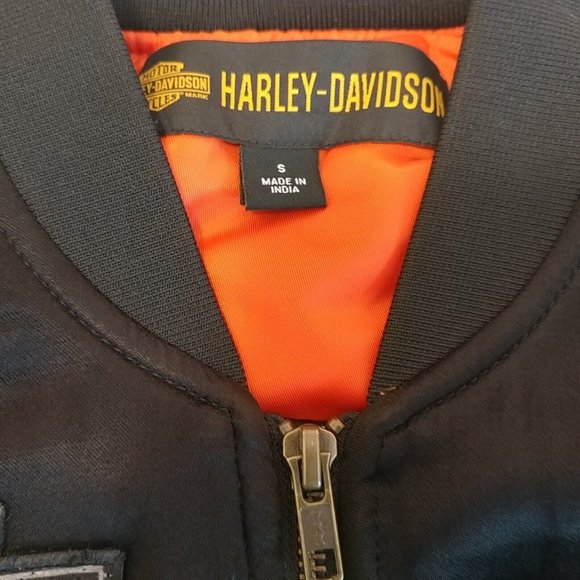 Women's Small S Harley-Davidson Aviator Flight Vest 96629-19VW - Picture 5 of 9